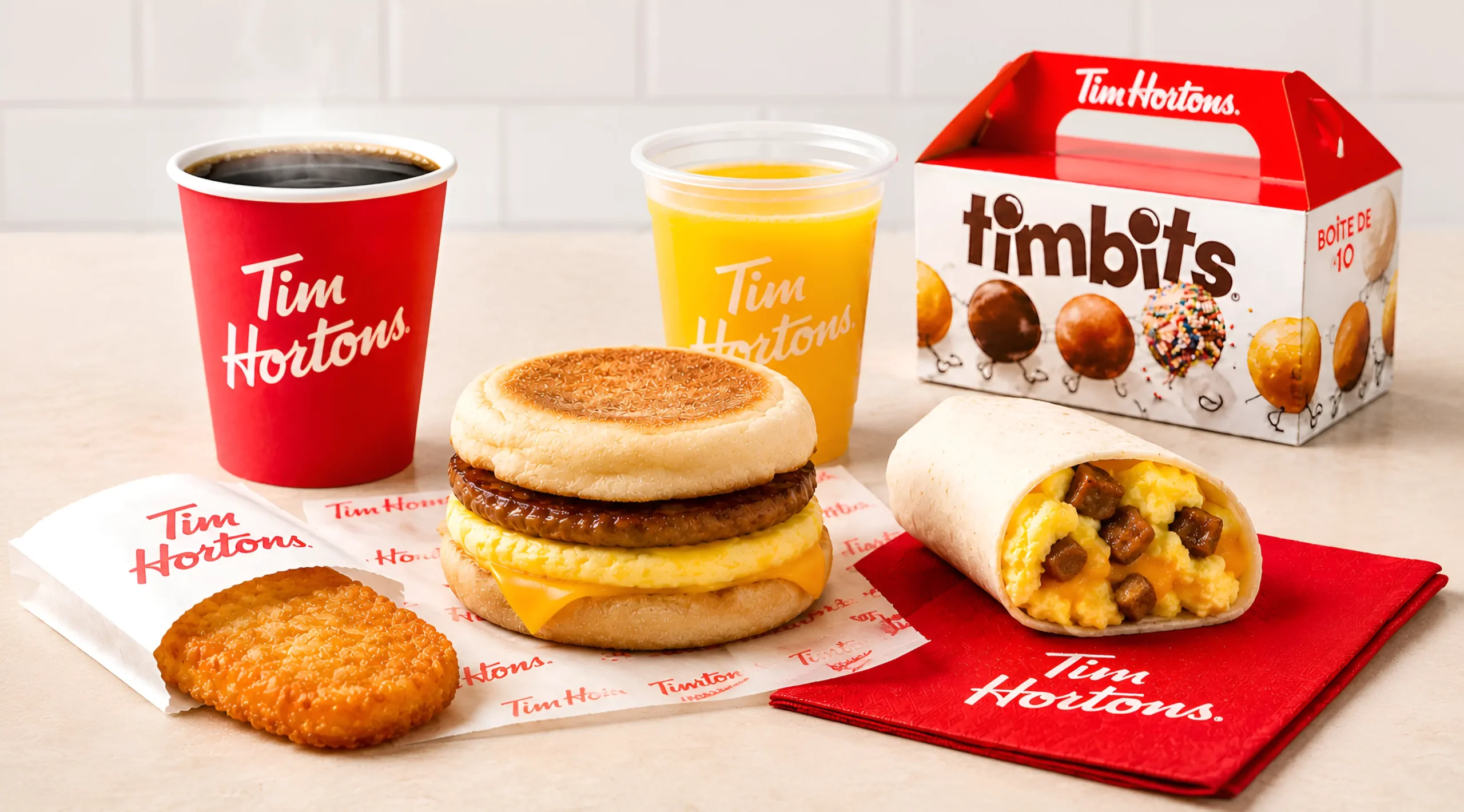 Tim Hortons Breakfast Menu Prices 2026